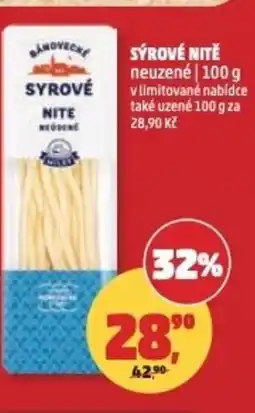 Penny Market SÝROVÉ NITĚ neuzené nabídka