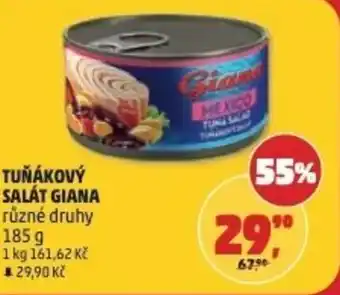 Penny Market Tuňákový salát GIANA nabídka
