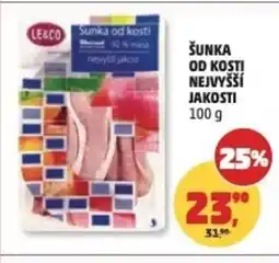 Penny Market LE&CO Šunka od kosti nejvyšší jakosti nabídka