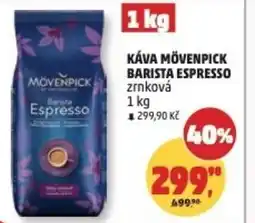 Penny Market Káva mövenpick barista espresso zrnková nabídka