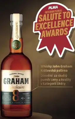 Penny Market Whisky john graham exclusive královská palírna 40% alk nabídka