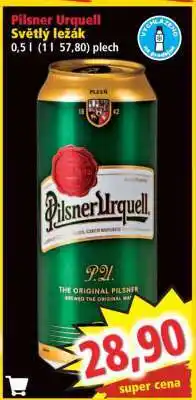 Norma Pilsner Urquell nabídka