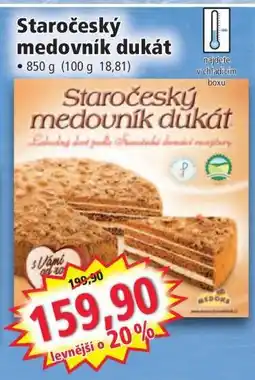 Norma Staročeský medovník dukát nabídka