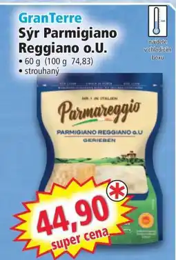 Norma GranTerre Sýr Parmigiano Reggiano o.U nabídka