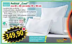 Norma Polštář „Cool“ nabídka