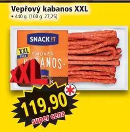 Norma Vepřový kabanos XXL nabídka