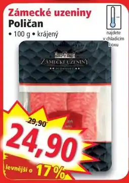 Norma Zámecké uzeniny Poličan nabídka
