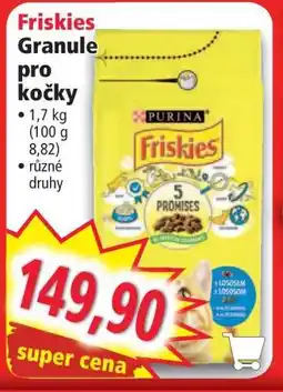 Norma Friskies granule pro kočky nabídka