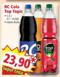 Norma RC Cola, Top Topic nabídka