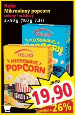 Norma Helio Mikrovlnný popcorn nabídka