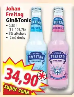 Norma Johan Freitag Gin&Tonic nabídka
