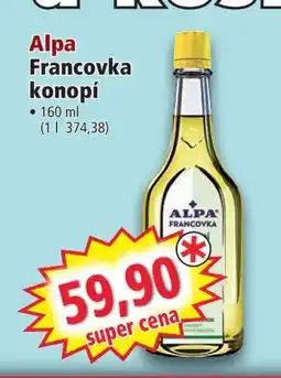 Norma Alpa Francovka konopí nabídka