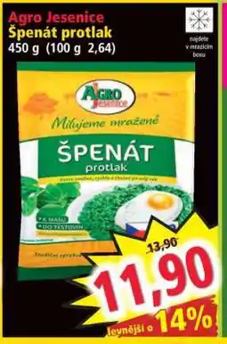 Norma Agro Jesenice Špenát protlak nabídka