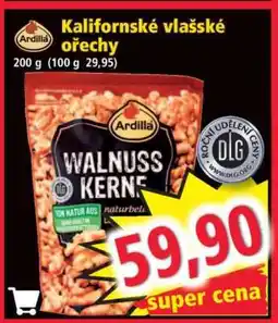 Norma Kalifornské vlašské ořechy nabídka