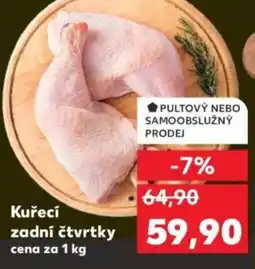 Kaufland Kuřecí zadní čtvrtky nabídka