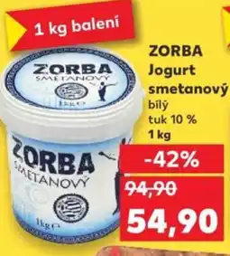 Kaufland ZORBA Jogurt smetanový nabídka