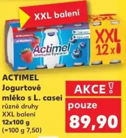 Kaufland ACTIMEL Jogurtové mléko s L. casei nabídka