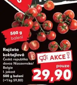 Kaufland Rajčata koktejlová nabídka