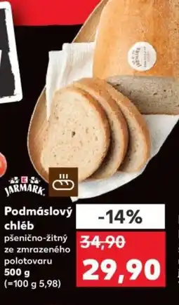 Kaufland Podmáslový chléb nabídka