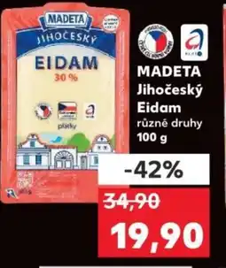 Kaufland MADETA Jihočeský Eidam nabídka