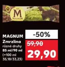 Kaufland MAGNUM Zmrzlina nabídka