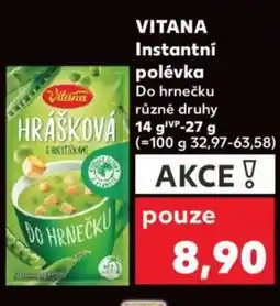 Kaufland VITANA Instantní polévka nabídka