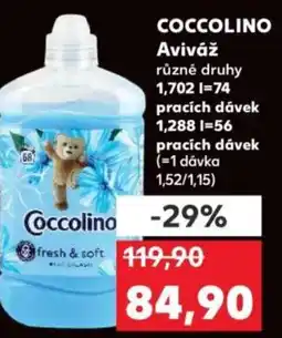 Kaufland COCCOLINO Aviváž nabídka