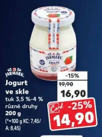 Kaufland Jogurt ve skle nabídka