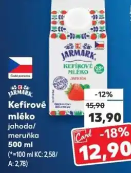 Kaufland Kefírové mléko nabídka