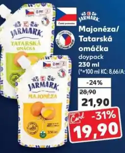 Kaufland Majonéza/ Tatarská omáčka nabídka