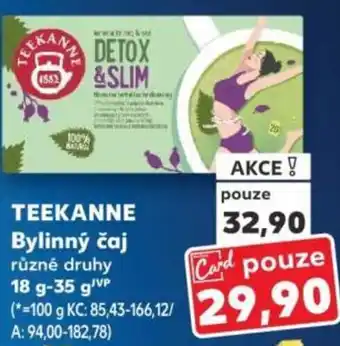 Kaufland TEEKANNE Bylinný čaj nabídka
