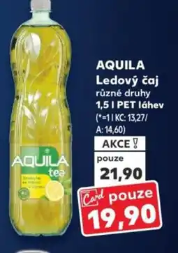 Kaufland AQUILA Ledový čaj nabídka