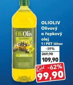 Kaufland OLIOLIV Olivový a řepkový olej nabídka