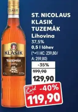 Kaufland ST. NICOLAUS KLASIK TUZEMÁK Lihovina nabídka