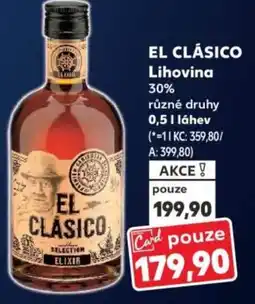 Kaufland EL CLÁSICO Lihovina nabídka