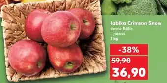 Kaufland Jablka Crimson Snow nabídka