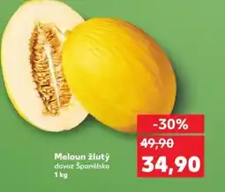 Kaufland Meloun žlutý nabídka