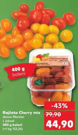 Kaufland Rajčata Cherry mix nabídka