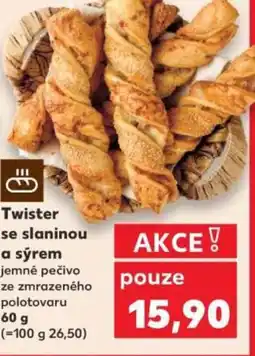 Kaufland Twister se slaninou a sýrem nabídka
