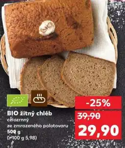 Kaufland BIO žitný chléb nabídka