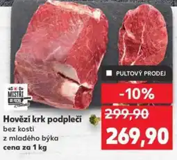 Kaufland Hovězí krk podpleči nabídka