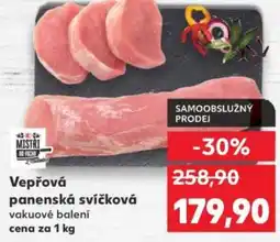 Kaufland Vepřová panenská svíčková nabídka