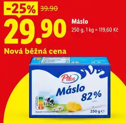 Lidl Máslo nabídka