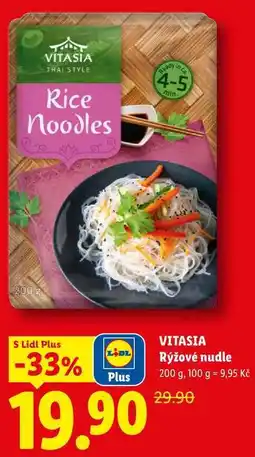 Lidl VITASIA Rýžové nudle nabídka