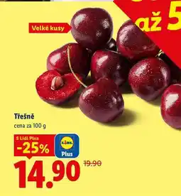 Lidl Třešně, cena za nabídka