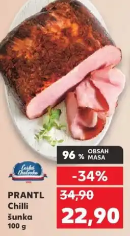 Kaufland Prantl chilli šunka nabídka