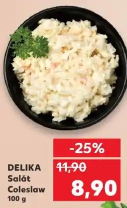 Kaufland Delika salát coleslaw nabídka