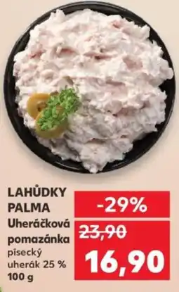Kaufland Lahůdky palma uheráčková pomazánka písecký uherák 25 % nabídka