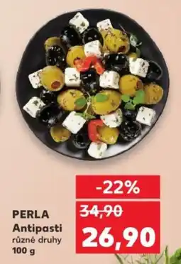 Kaufland Perla antipasti nabídka