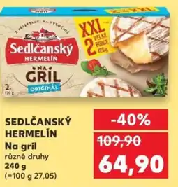 Kaufland SEDLČANSKÝ HERMELÍN Na gril nabídka